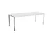 In hoogte verstelbaar bureau,HxBxD 720-840x2000x800mm,Bl-wit