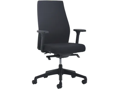 Bureaustoel Euroseats Torino zwart