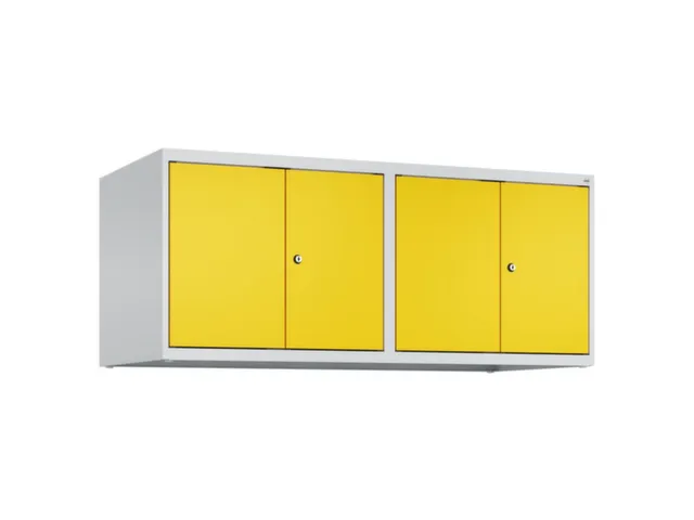 opzetkast,v. locker voor scheiding van kleding,4vak.,vak B 300mm