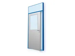 vensterdeur,v. loodskantoor,B 1000mm,dikte 53mm,isolatie 20mm dik