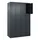 lockerkast,HxBxD 1850x1200x500mm,4x3vakken,vak B 300mm,cil.-slot