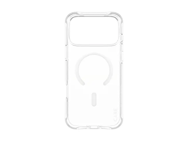 PanzerGlass CARE by Samba Case Transparent w. White MagSafe iPho