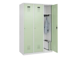 locker,HxBxD 1850x1200x500mm,3vak,vak B 400mm,cil.-slot - 1