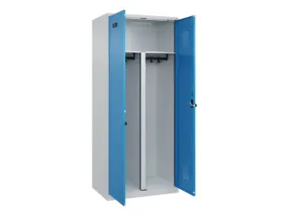 PBM-locker,HxBxD 1850x800x500mm,2vak,vak B 400mm,draaigrendel - 1