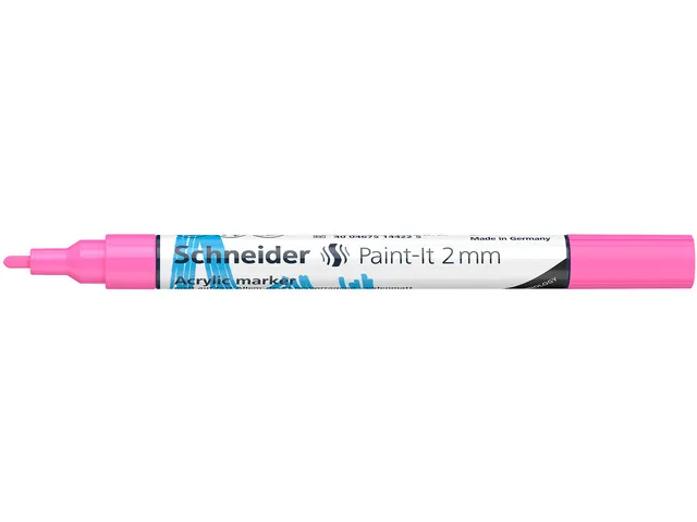 Acrylmarker Schneider Paint-It 310 2mm roze