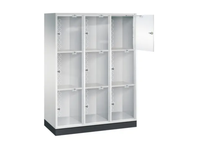 armoire multicases grand volume,HxlxP 1750x1220x500mm,3x3compartiments