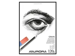 Tekenblok Aurora A4 20 vel 120 gram Grain papier