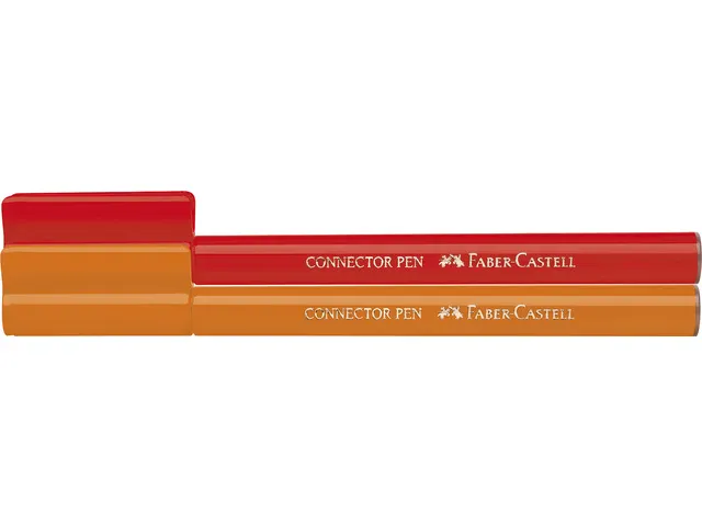 Feutres Faber-Castell Connector 33 pces avec 10 clips 'camion'