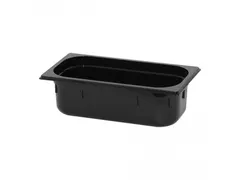 Caterchef Gastronorm bak 1/3 GN 100mm polycarbonaat zwart