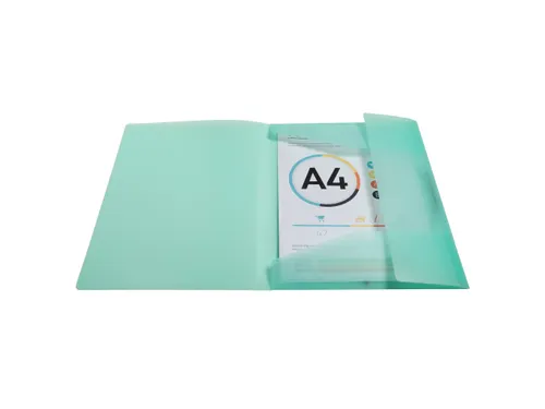 Elastomap Kreacover A4 3 Kleppen Assorti Pastel