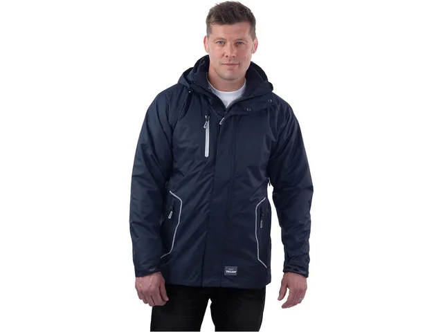 Werkjas Trojan 3-in-1 navy waterdicht M