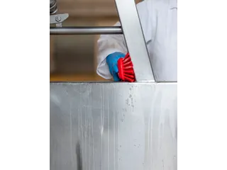 Vikan Hygiene extra grote handborstel extra harde vezels 230mm Rood - 5