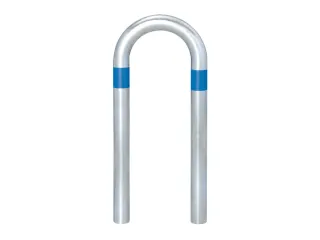 beschermbeugel,v. laadzuilen,boog,HxB 800x360mm,staal vuurverzinkt - 1