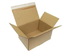 Autolockdoos Raadhuis B-golf 213x153x109mm bruin krimp 5 stuks