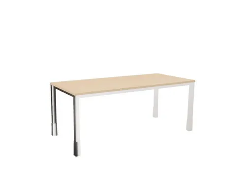 In hoogte verstelbaar bureau,HxBxD 720-840x1800x800mm,NE-esdoorn