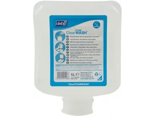 DEB Clear FOAM WASH, 6 x 1 liter cartridge