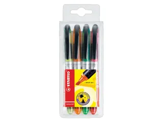 Markeerstift Stabilo Navigator Assorti 4Stuks - 1