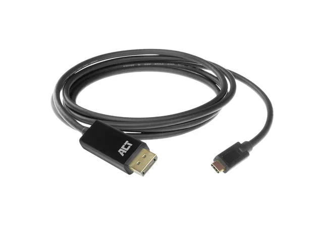 Kabel ACT USB-C naar Displayport 60Hz 2 meter