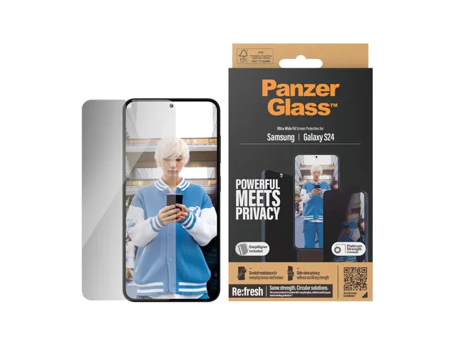 PanzerGlass Privacy Screen Protector Samsung Galaxy S24 | Ultra-Wid