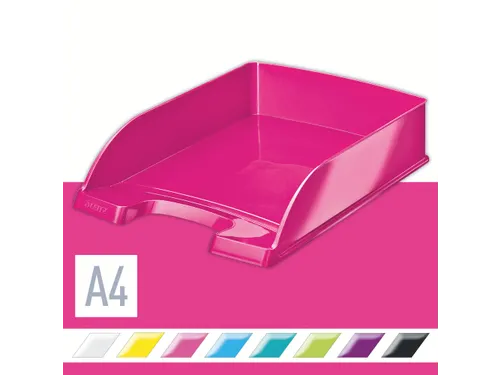 Brievenbak Leitz WOW Plus A4 roze