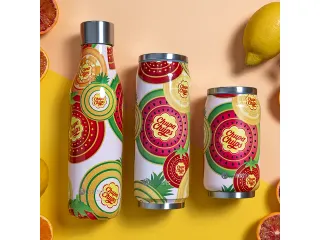 Thermosbeker Les Artistes Paris blik 500ml Chupa Fruit met rietje - 6