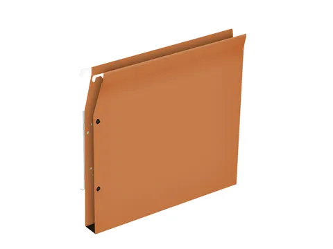 Hangmap Medium Flex A4 U-bodem 30mm karton oranje