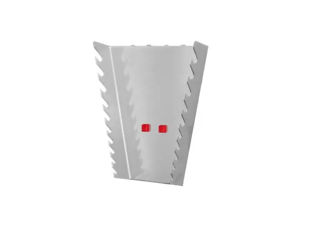 Abax-Ringsleutelhouder Voor Geperforeerde Platen 225x225mm 10 Sleutels