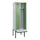 locker met bank,voor scheiding van kleding,HxBxD 2120x600x815mm,2vak