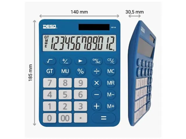 bureaurekenmachine New Generation XLarge 30110 blauw