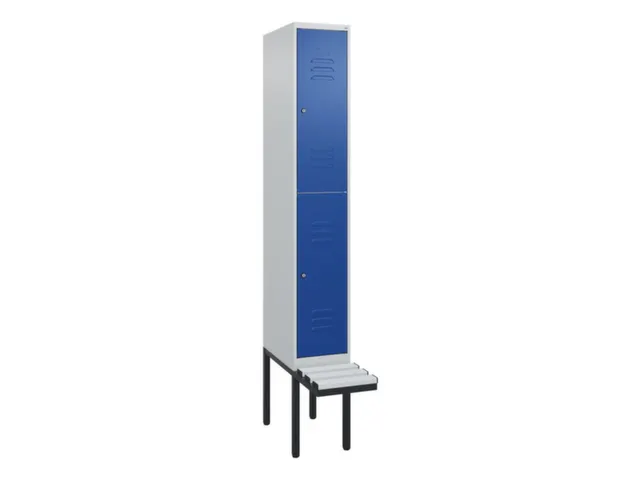 Dubbeldekse dekenkist,HxBxD 2120x300x815mm,1x2vak.,vak B 300mm