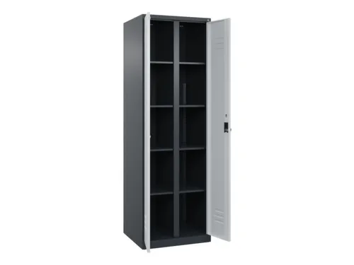 wasgoedverdeelkast,HxBxD 1850x600x500mm,vak B 300mm,draaigrendel