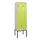 Z-garderobekast,HxBxD 2120x600x500mm,vak B 150/300mm,draaigrendel
