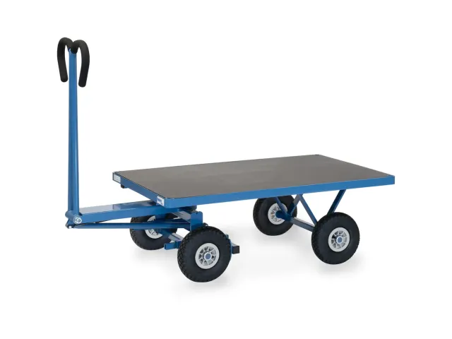 Handtrekwagens 6403l 700kg 1200x800mm Luchtbanden
