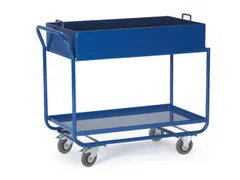 Tafelwagen,Draagverm. 300Kg,2Xafneembare Opvangbak