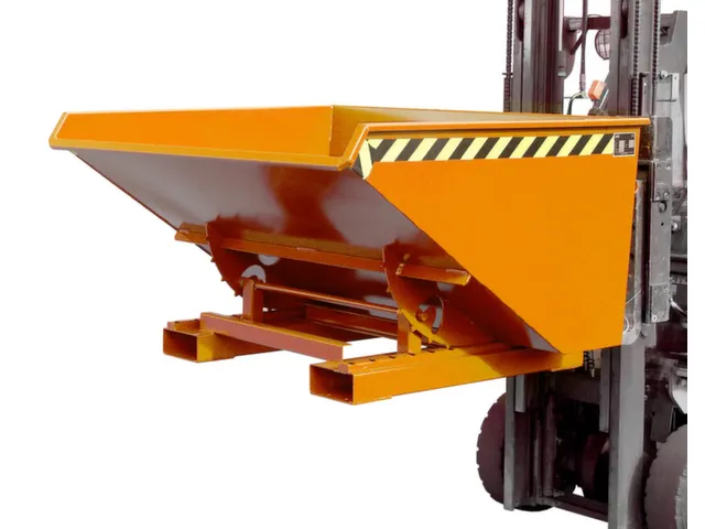 Kiepbak 835x1570x1260mm 0.90m³ Afrolmechaniek Gelakt Ral2000