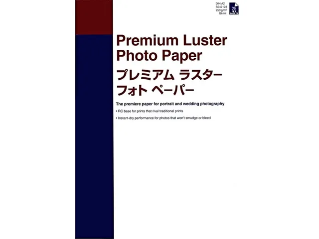 C13S042123 EPSON Premium Luster Fotopapier A2 (420x594mm) 25vel wit