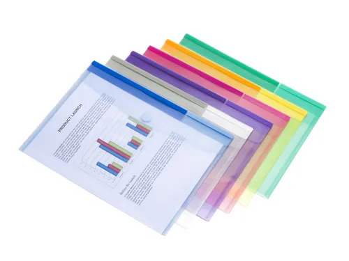 Enveloptas Djois Color Collection A4 horizontaal assorti