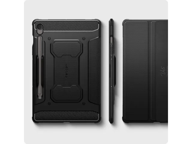 Spigen Galaxy Tab Hoes S10FE+ 2025 Armor Pro Zwart