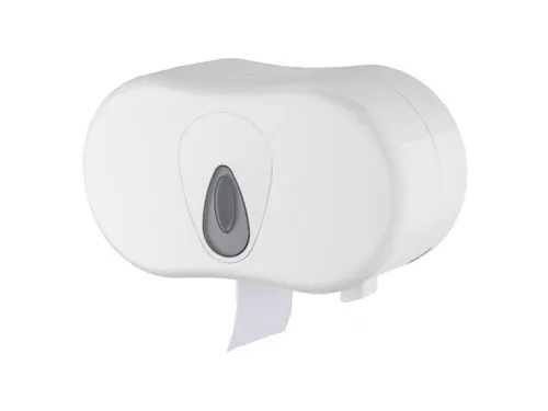 Toiletpapier Dispenser Wit 2 rollen