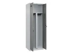 PBM-locker,HxBxD 1850x600x500mm,2vak,vak B 300mm,draaigrendel