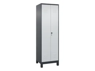 locker voor scheiding van kleding,HxBxD 1950x600x500mm,2vak - 1