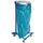 Afvalverzamelaar Verrijdbaar 1000x500x530mm 120 liter Blauw Staalplaat