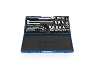 19 V20 U-10 Dopsleutelset 1/4 inch+1/2 inch 50-delig 4-30mm - 3