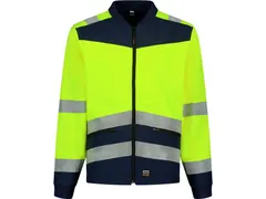 Tricorp 403021 softshell, geel/inktblauw, maat S, per stuk