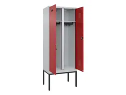 locker voor scheiding van kleding,HxBxD 2120x800x500mm,2vak
