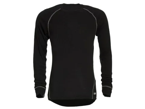 T-shirt 6315 90 Zwart Vlamvertragend Lange Mouwen Maat ES