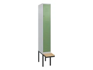 Dubbeldekse dekenkist,HxBxD 2120x300x815mm,1x2vak.,vak B 300mm - 1