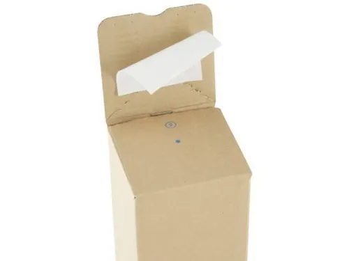 Verzendkoker Vierkant Performance 105x860x105mm Bruin 10 Stuks