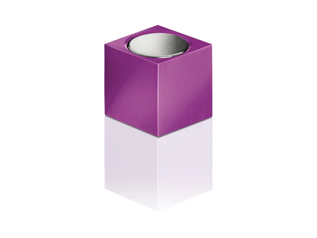 Magneten Sigel voor glasbord set 3kleuren C5 sterk 11x11x11mm turquois