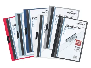 Klemmap Durable 2200 A4 3mm Donkergroen - 2